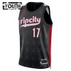 NBA Portland Trail Blazers Trikot Shaedon Sharpe Nike 2024-25 City Edition Schwarz Swingman - Kinder